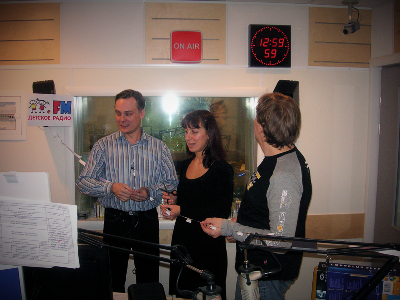 Секунда до запуска Детского радио 25 декабря 2007 года Александр Чернышов, Алиса Калёнова, Алексей Васильев